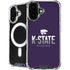 Kansas State University K-State Wildcats Gradient iPhone 16 Plus MagSafe Case