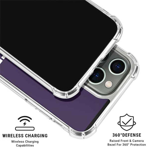 Kansas State University K-State Wildcats Gradient iPhone 16 Pro Max Clear Case