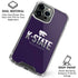 Kansas State University K-State Wildcats Gradient iPhone 16 Pro Max Clear Case