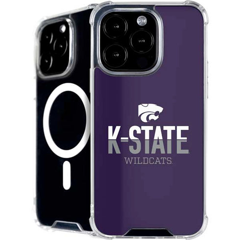 Kansas State University K-State Wildcats Gradient iPhone 16 Pro Max MagSafe Case