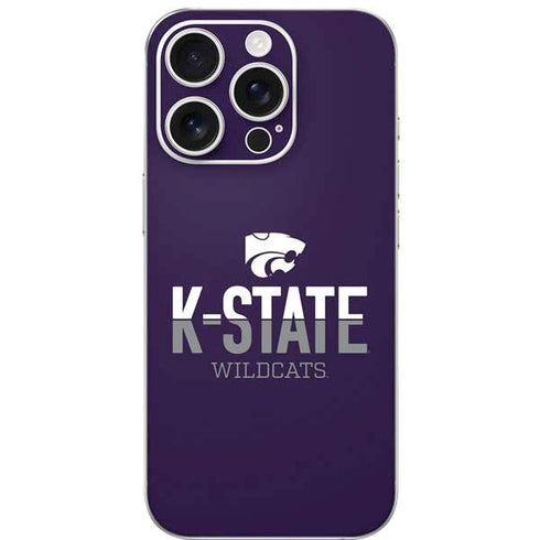 Kansas State University K-State Wildcats Gradient iPhone 16 Pro Skin