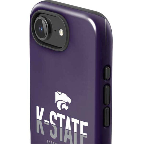 Kansas State University K-State Wildcats Gradient iPhone 16e Impact Case
