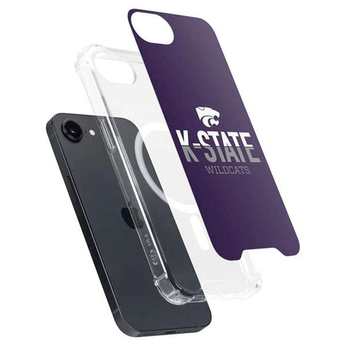 Kansas State University K-State Wildcats Gradient iPhone 16e MagSafe Case