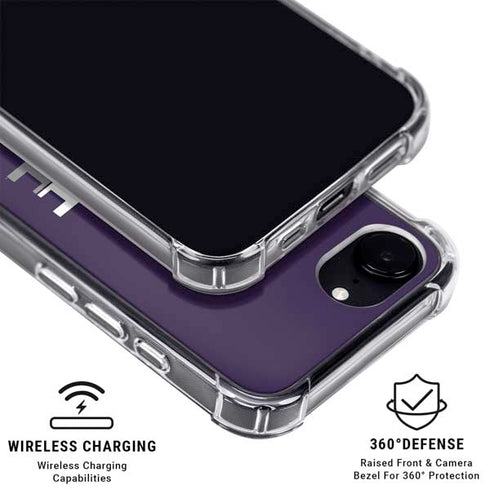 Kansas State University K-State Wildcats Gradient iPhone 16e MagSafe Case