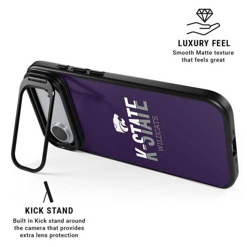 Kansas State University K-State Wildcats Gradient iPhone 17 Air Kickstand Case