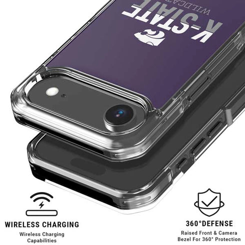 Kansas State University K-State Wildcats Gradient iPhone 17 Air MagSafe Case