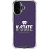 Kansas State University K-State Wildcats Gradient iPhone 17 Clear Case