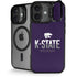 Kansas State University K-State Wildcats Gradient iPhone 17 Kickstand Case