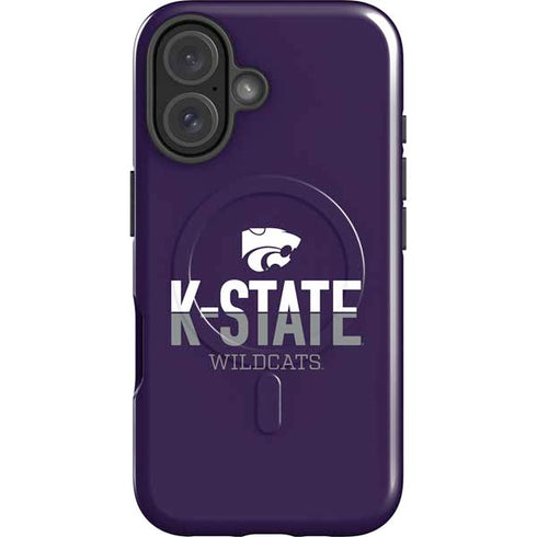 Kansas State University K-State Wildcats Gradient iPhone 17 Magsafe Impact Case