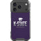 Kansas State University K-State Wildcats Gradient iPhone 17 Pro Clear Case