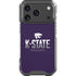 Kansas State University K-State Wildcats Gradient iPhone 17 Pro Clear Case
