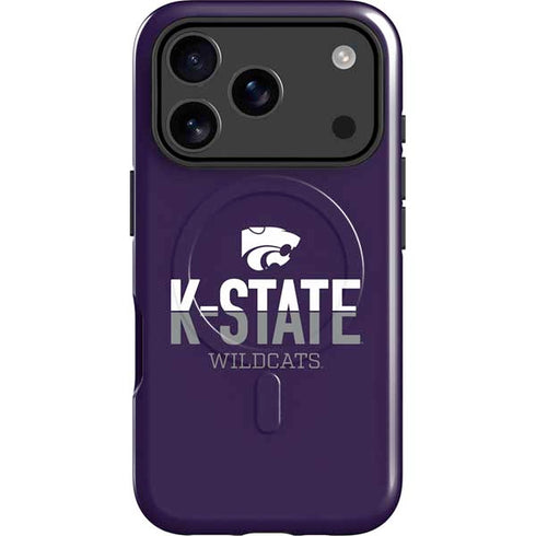 Kansas State University K-State Wildcats Gradient iPhone 17 Pro Magsafe Impact Case