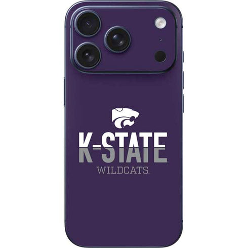 Kansas State University K-State Wildcats Gradient iPhone 17 Pro Max Skin