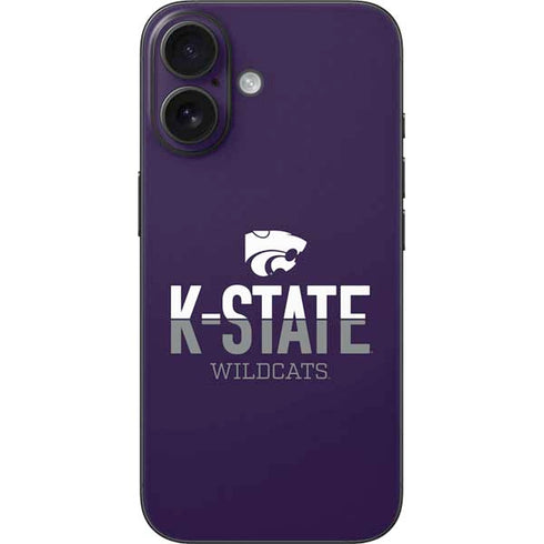 Kansas State University K-State Wildcats Gradient iPhone 17 Skin