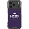 Kansas State University K-State Wildcats Gradient iPhone 18 Pro Clear Case