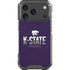 Kansas State University K-State Wildcats Gradient iPhone 18 Pro Clear Case
