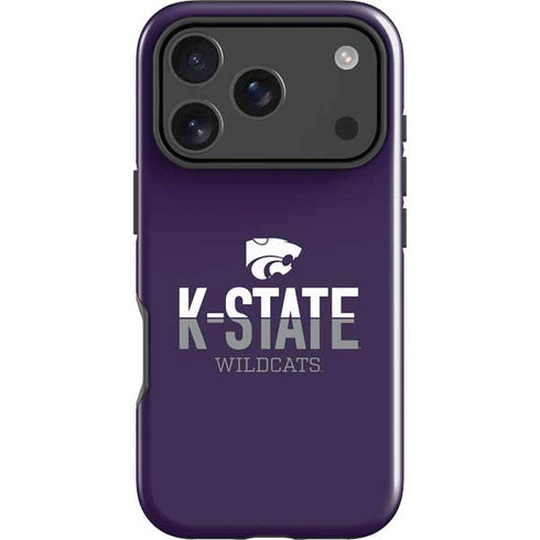 Kansas State University K-State Wildcats Gradient iPhone 18 Pro Impact Case