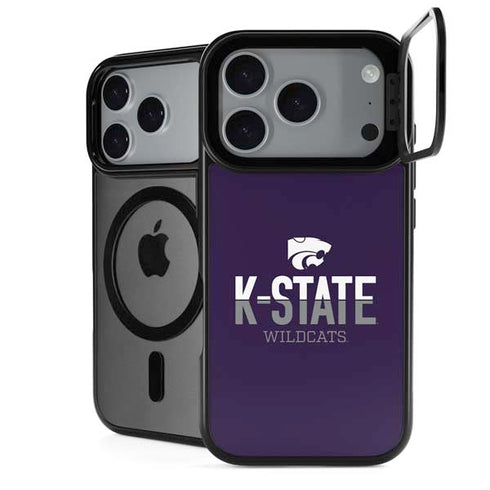 Kansas State University K-State Wildcats Gradient iPhone 18 Pro Kickstand Case