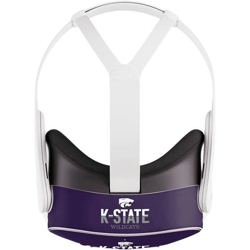 Kansas State University K-State Wildcats Gradient Meta Quest 3S Skin