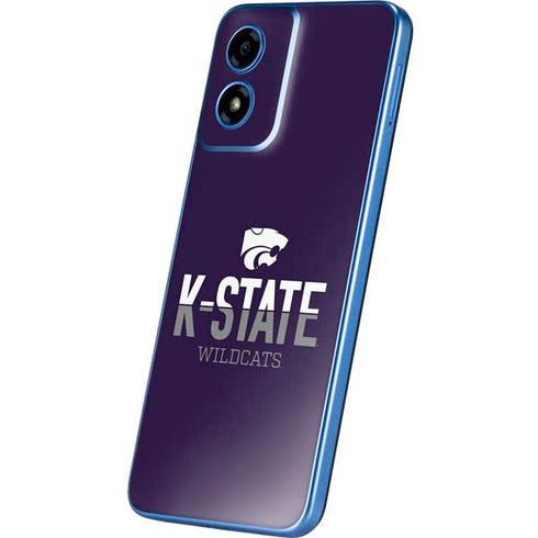 Kansas State University K-State Wildcats Gradient Moto G Play 4G (2024) Skin