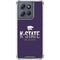 Kansas State University K-State Wildcats Gradient Moto G Play 5G (2025) Clear Case