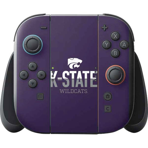 Kansas State University K-State Wildcats Gradient Nintendo Switch 2 (2025) with Joy-Con Skin