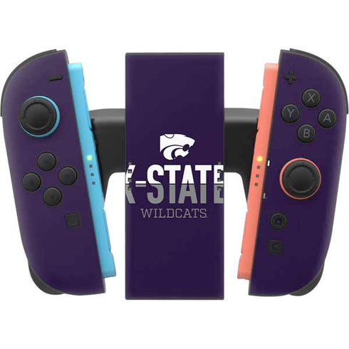 Kansas State University K-State Wildcats Gradient Nintendo Switch 2 (2025) Joy-Con Controller Skin