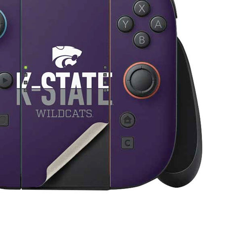 Kansas State University K-State Wildcats Gradient Nintendo Switch 2 (2025) Joy-Con Controller Skin