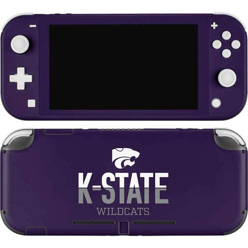 Kansas State University K-State Wildcats Gradient Nintendo Switch Lite Skin