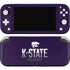 Kansas State University K-State Wildcats Gradient Nintendo Switch Lite Skin