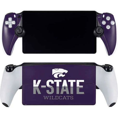 Kansas State University K-State Wildcats Gradient PlayStation Portal Remote Player Skin