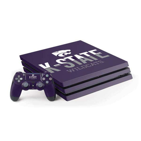 Kansas State University K-State Wildcats Gradient PlayStation PS4 Skins