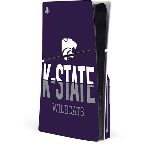 Kansas State University K-State Wildcats Gradient PlayStation PS5 Skins