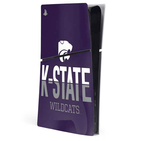 Kansas State University K-State Wildcats Gradient PlayStation PS5 Skins