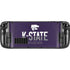 Kansas State University K-State Wildcats Gradient Steam Deck Handheld Gaming Computer OLED Skin