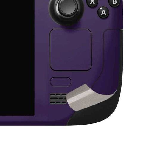Kansas State University K-State Wildcats Gradient Steam Deck Handheld Gaming Computer OLED Skin