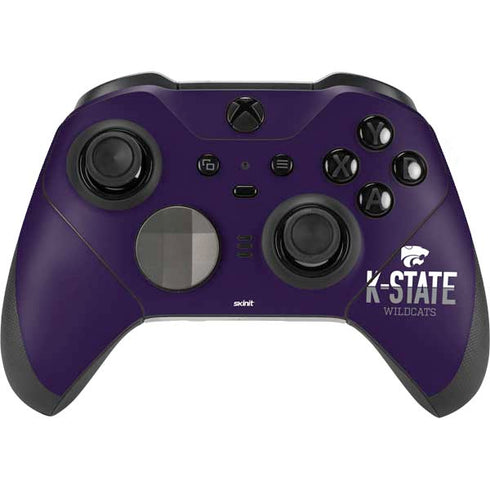 Kansas State University K-State Wildcats Gradient Xbox Elite Wireless Controller Series 2 Skin