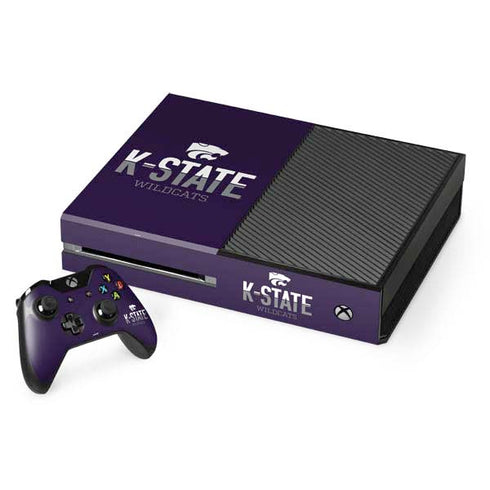 Kansas State University K-State Wildcats Gradient Xbox One Skins