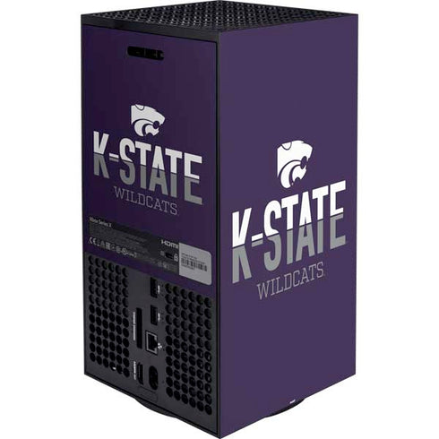 Kansas State University K-State Wildcats Gradient Xbox Series X Bundle Skin
