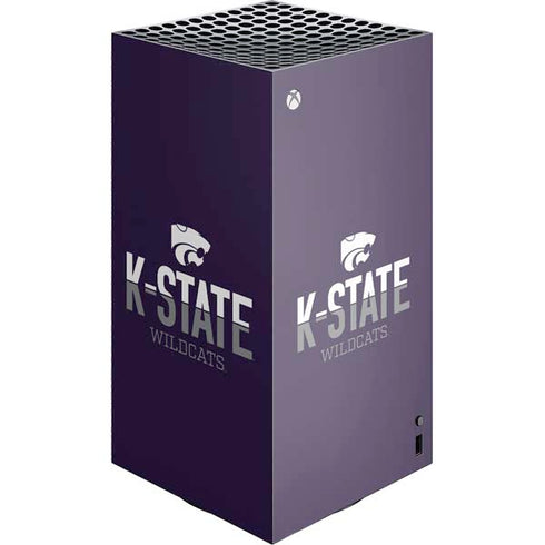 Kansas State University K-State Wildcats Gradient XBox Series X Digital Edition Console Skin