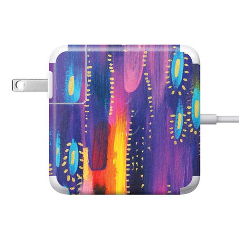 Kaleidoscope Brush Stroke by Etta Vee 85W Power Adapter (15 and 17 inch MacBook Pro Charger) Skin