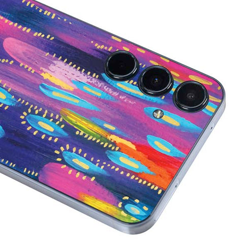 Kaleidoscope Brush Stroke by Etta Vee Galaxy A36 5G Skin