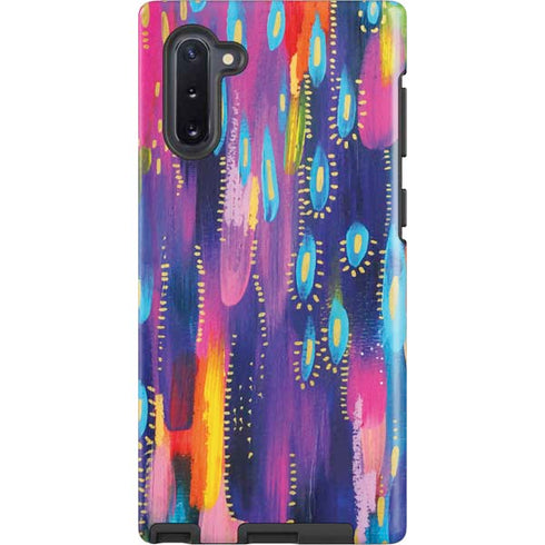 Kaleidoscope Brush Stroke by Etta Vee Galaxy Cases