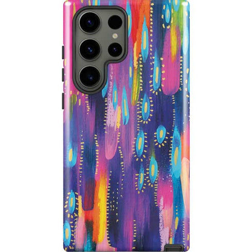 Kaleidoscope Brush Stroke by Etta Vee Galaxy S23 Ultra Pro Case