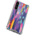Kaleidoscope Brush Stroke by Etta Vee Galaxy S24 FE Clear Case