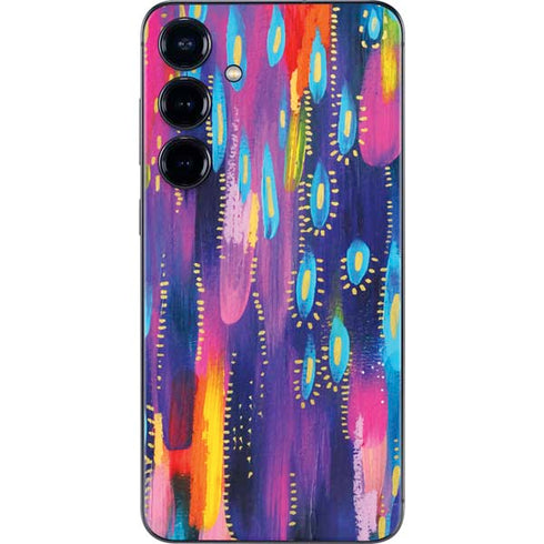 Kaleidoscope Brush Stroke by Etta Vee Galaxy S25 Plus Skin