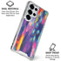 Kaleidoscope Brush Stroke by Etta Vee Galaxy S25 Ultra Clear Case