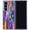 Kaleidoscope Brush Stroke by Etta Vee Galaxy Z Fold5 5G Clear Case