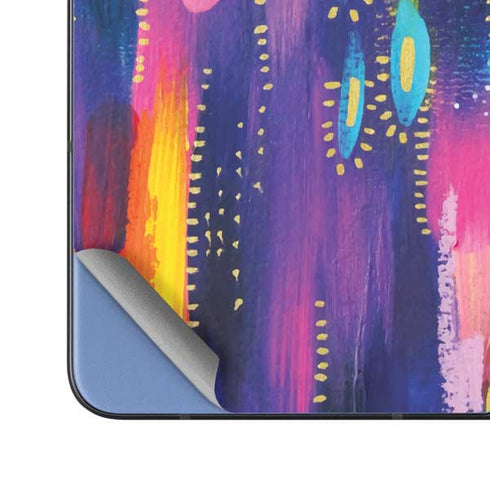 Kaleidoscope Brush Stroke by Etta Vee Galaxy Z Fold5 5G Skin