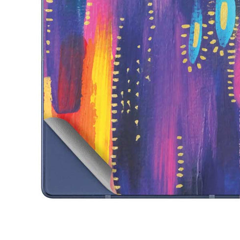 Kaleidoscope Brush Stroke by Etta Vee Galaxy Z Fold6 Skin